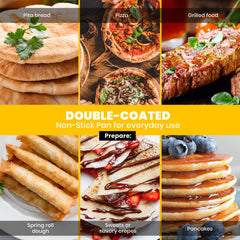 Mac28 in Carbon Steel Pan | 8-16 - 24 in Triple Ring Paella Burner and Stand Set (34 in) | 25 Servings |