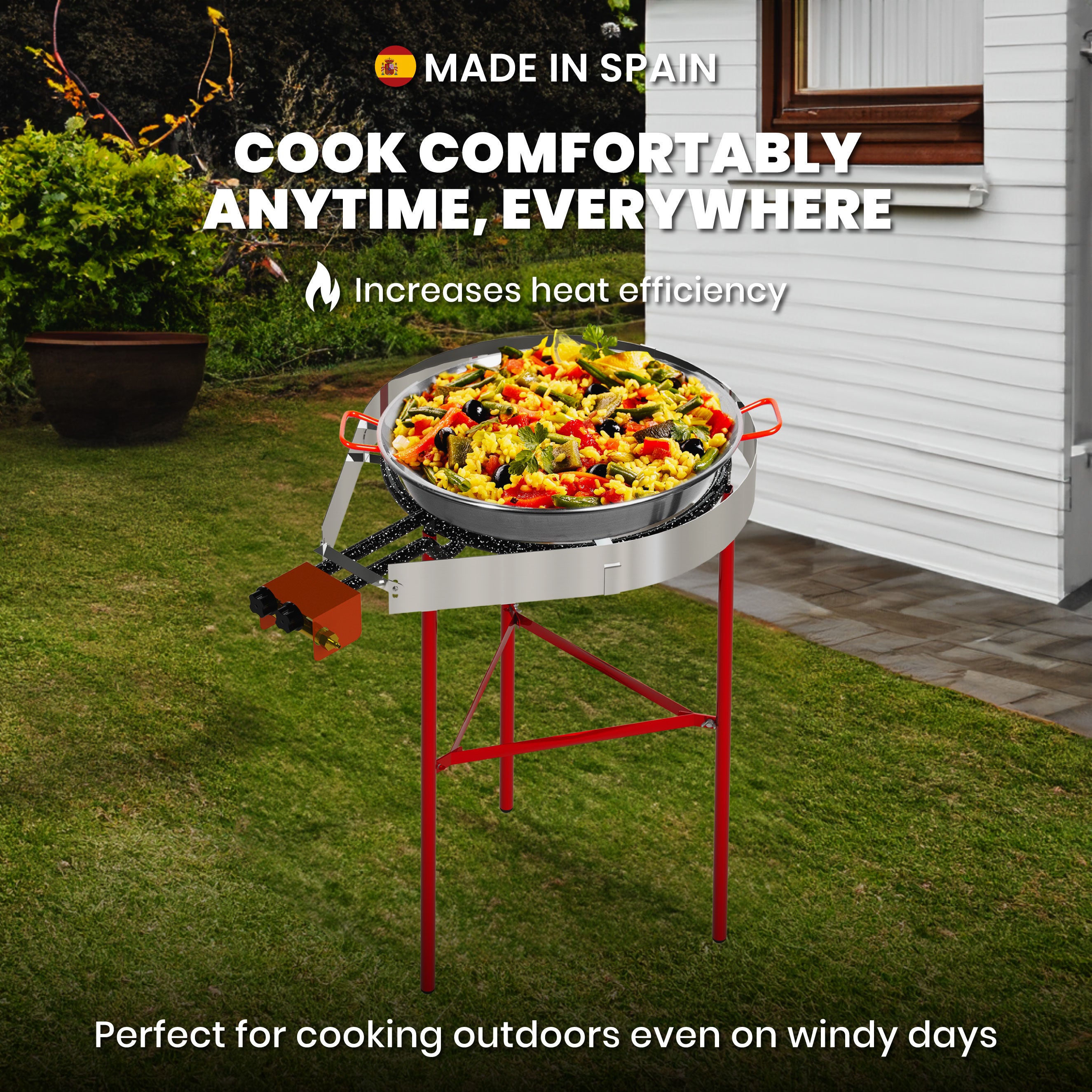 Camp Stove Windscreen | Stainless Steel Cooking Windshield | Stove Windshield for Outdoor Cooking