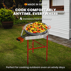 Camp Stove Windscreen | Stainless Steel Cooking Windshield | Stove Windshield for Outdoor Cooking