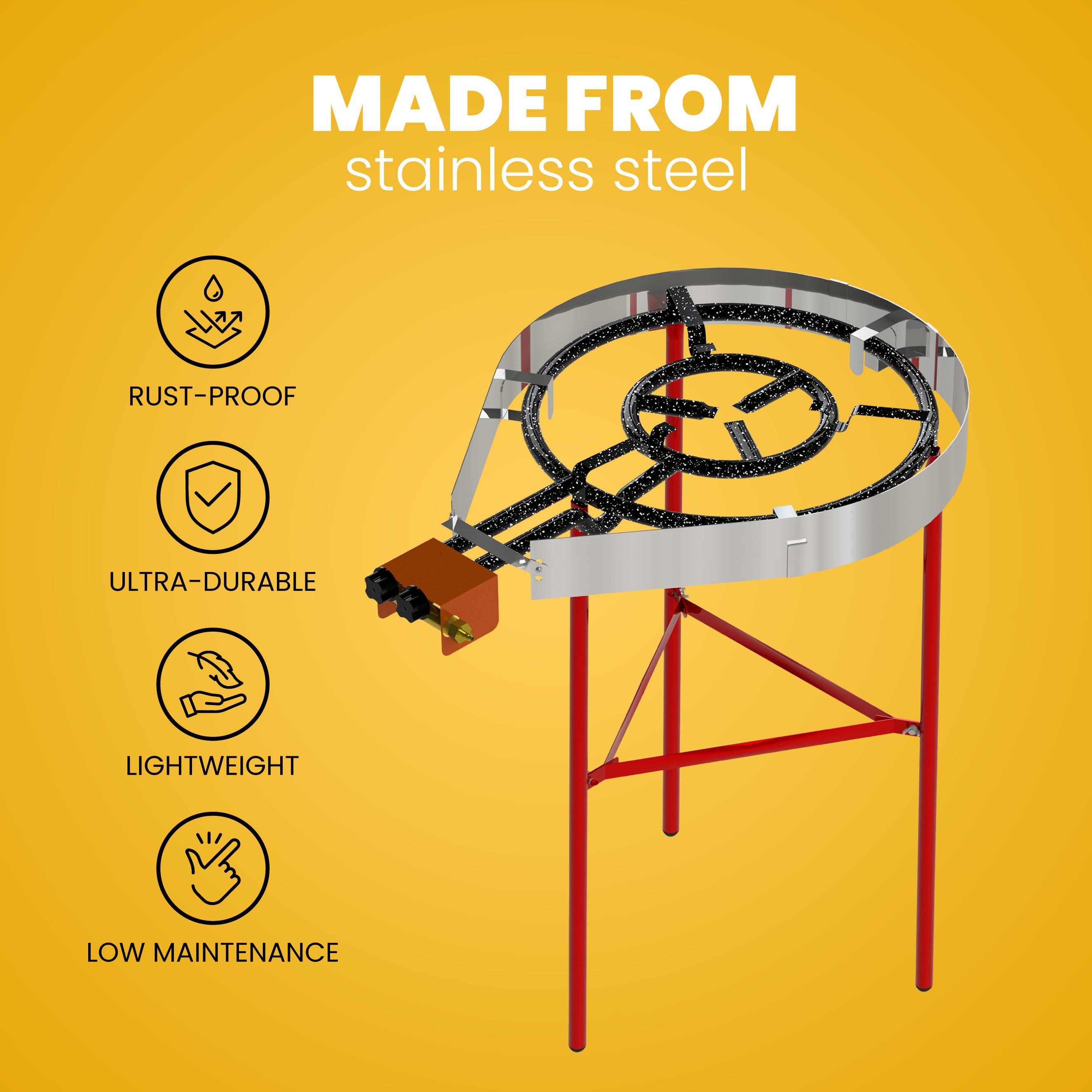 Camp Stove Windscreen | Stainless Steel Cooking Windshield | Stove Windshield for Outdoor Cooking