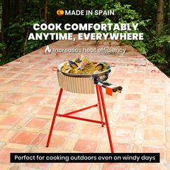 Camp Stove Windscreen | Stainless Steel Cooking Windshield | Stove Windshield for Outdoor Cooking