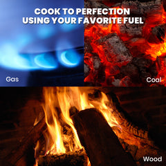 20 in 3-Leg Camping Tripod For Cooking | Tripod Fire Stand