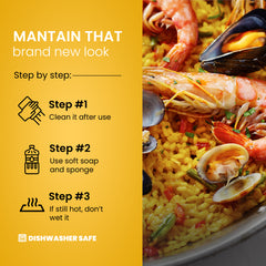 13 in Stainless Steel Pan | 32 cm | 5 Servings