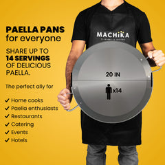 20 in Stainless Steel Pan | 50 cm | 14 Servings