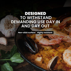 13 in Paella Pan | Professional Induction Cookware | 34 cm | 2 servings