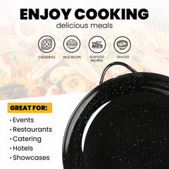 15 in Fry Pan | 38 cm | Enameled Casserole