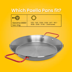 3 Rings Propane Burner for Outdoors | Fits up to 32 Inches Pans