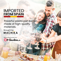 3 Rings Propane Burner for Outdoors | Fits up to 32 Inches Pans