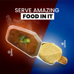 Bamboo Divided Serving Dish