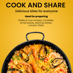 8 in Non Stick Pan Perfect for Serving Small Preparations | Pack of 6