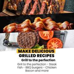 11 in Non-Stick Carmela Grill, Double-Coated