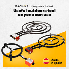 1 Ring Propane Burner for Outdoors | Fits up to 18 Inches Pans