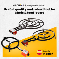 2 Rings Outdoors Burne | Fits up to 28 Inches Pans