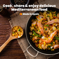 18 in Stainless Steel Pan with Non-Sticking Surface | 46 cm | 12 Servings