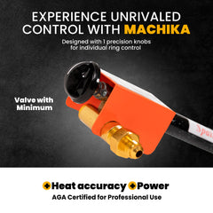 2 Rings Outdoors Burne | Fits up to 22 Inches Pans