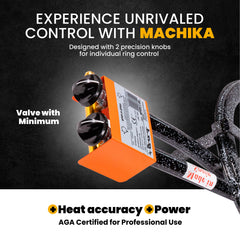 3 Rings Outdoors Burner | Professional Paella Pan Burner | Fits up to 26 Inches Pans