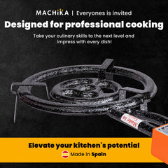 3 Rings Outdoors Burner | Professional Paella Pan Burner | Fits up to 26 Inches Pans