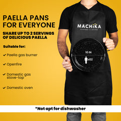 10 In Enameled Steel Paella Pan | 26 cm | 2 Servings