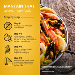 12 in Carbon Steel Pan | 30 cm | 1 Servings