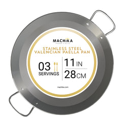 11 in Stainless Steel Pan | 28 cm | 3 Servings