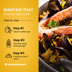 11 in Stainless Steel Pan | 28 cm | 3 Servings