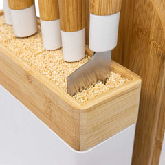 Bamboo Universal Knife Block Bundle - Machika
