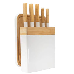 Bamboo Universal Knife Block Bundle - Machika