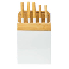 Bamboo Universal Knife Block Bundle - Machika
