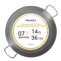 14 in Stainless Steel Pan | 36 cm | 7 Servings