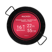 22 In Enameled Steel Paella Pan | 55 cm | 16 Servings