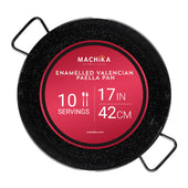 17 In Enameled Steel Paella Pan | 42 cm | 10 Servings