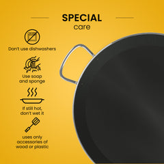 11 in Stainless Steel Pan with Non-Sticking Surface | 28 cm | 3 Servings