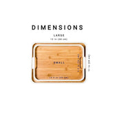 Machika Bamboo Serving Tray